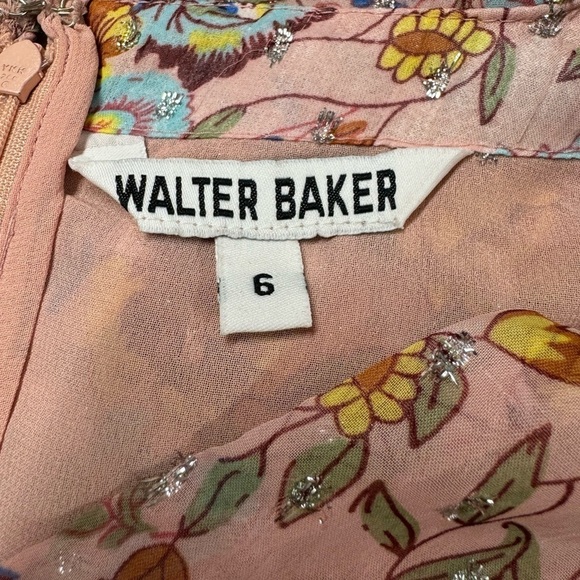 WALTER BAKER Mars Dress Pink Floral 6 - Picture 10 of 10